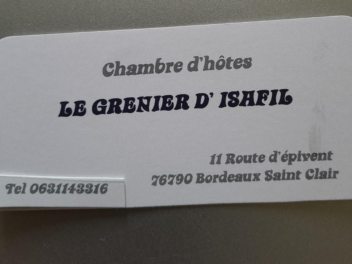 Bordeaux-Saint-Clair Le Grenier D'Isafil B&B 외부 사진